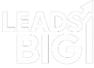 leads big logo white