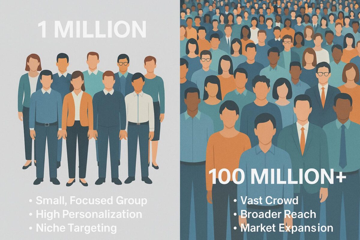 Big and small lead database comaprision