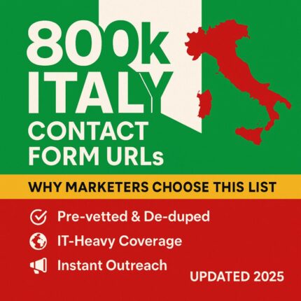 italy websites contact form urls