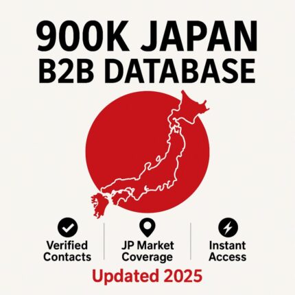 japan business leads data