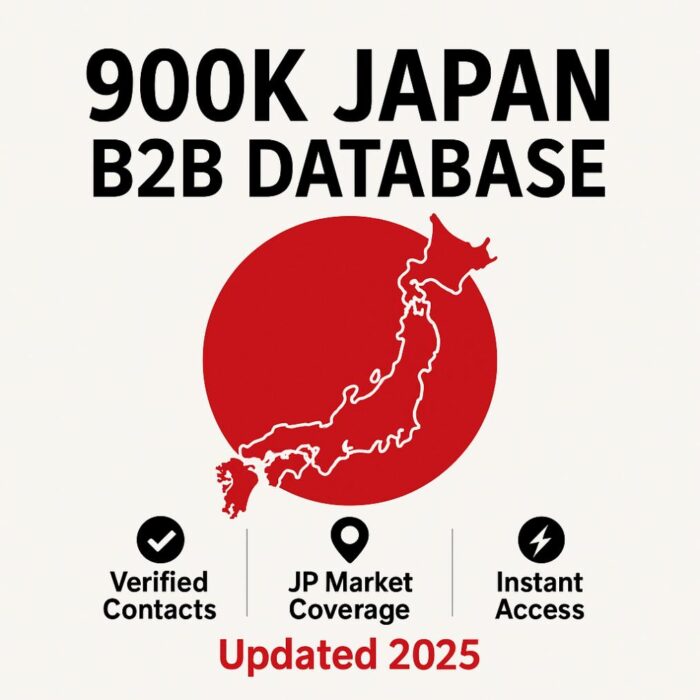japan business leads data