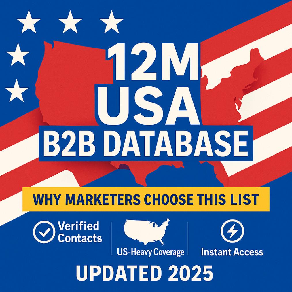 leads contacts united states of america business to business contacts lists