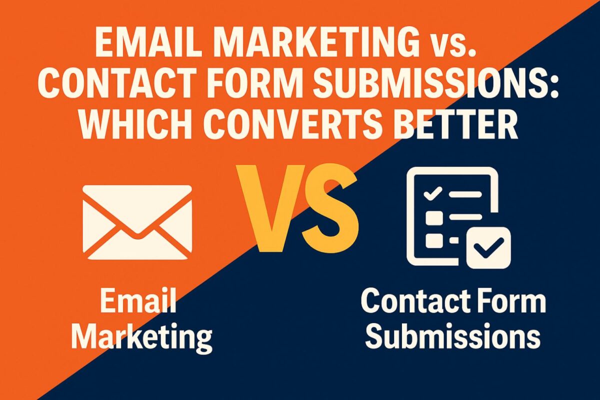 email contact form marketing