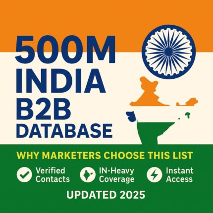 indian b2b data leads email phone whatsapp linkedin social media contacts