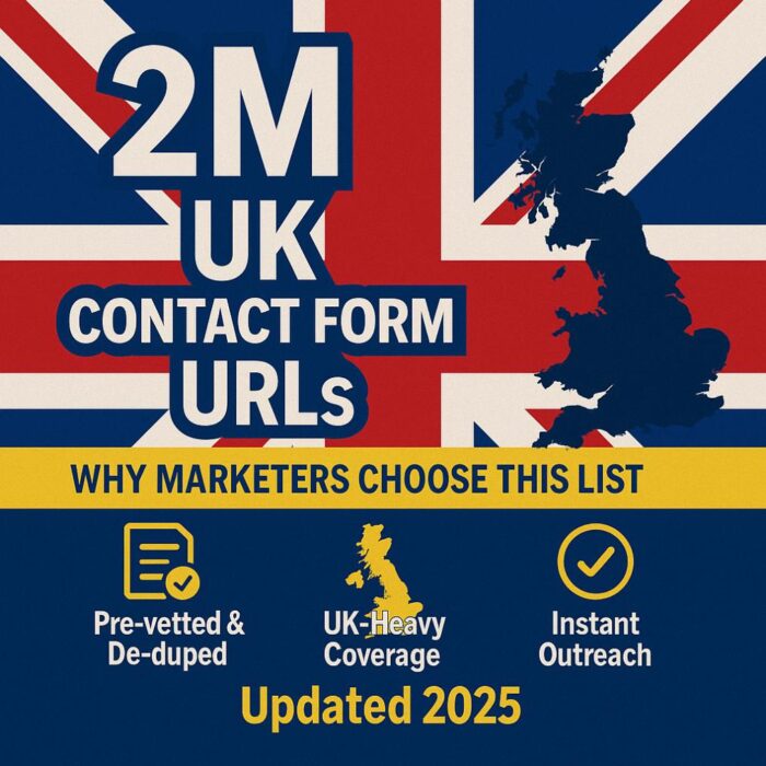 2 million united kingdom website contact form urls for scrapebox gsa website contact form submitters